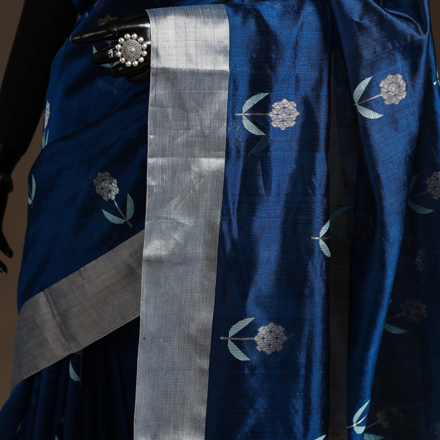 Ambara — Blue Chanderi