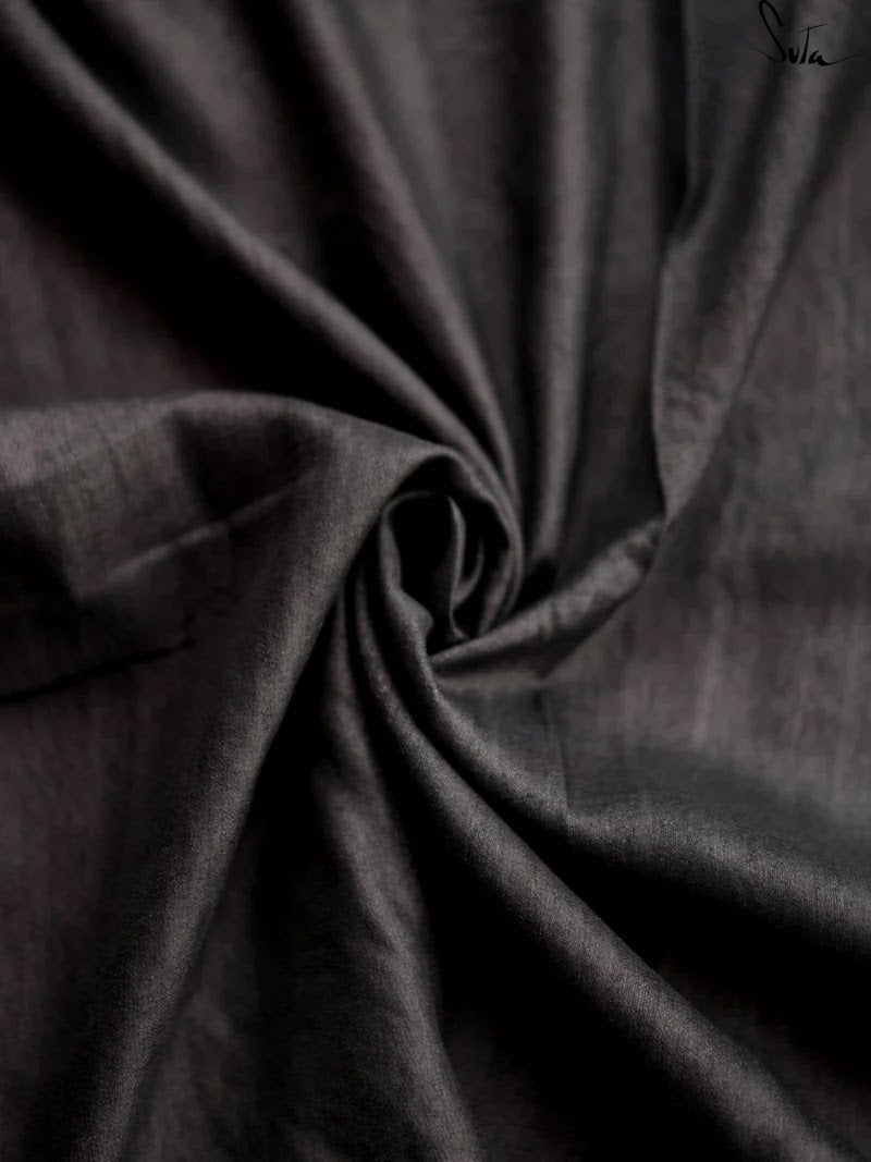 Krishna — Black Bandhani Silk