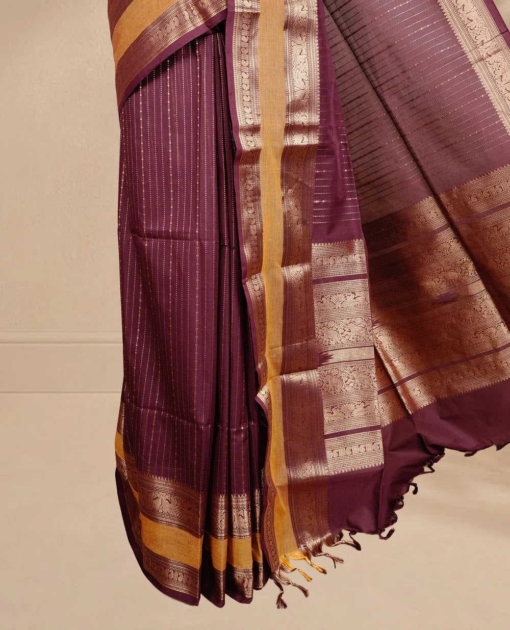 Madira — Wine Handloom Silk