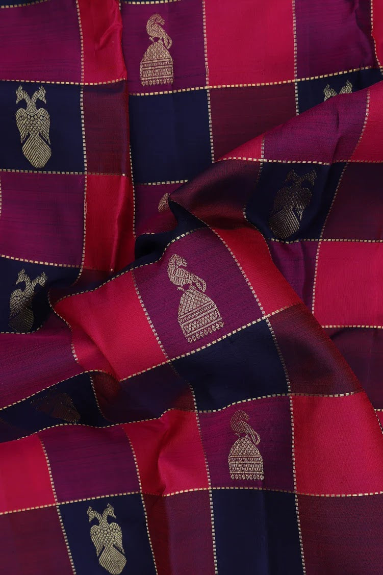 Neelambari — Navy Kanjeevaram