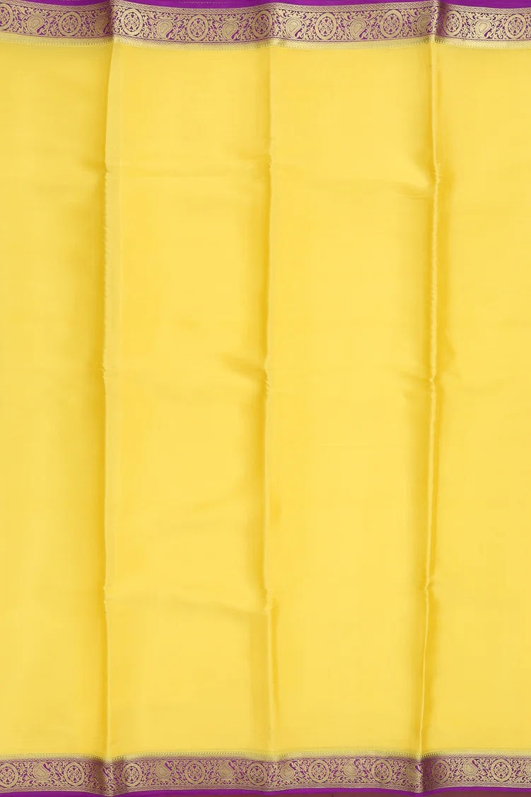 Haldi — Yellow Mysore Silk