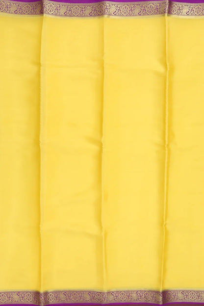 Haldi — Yellow Mysore Silk