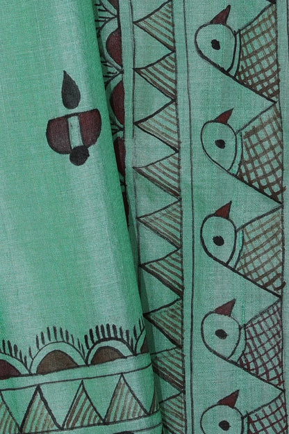 Pallavi — Pista Green Tussar