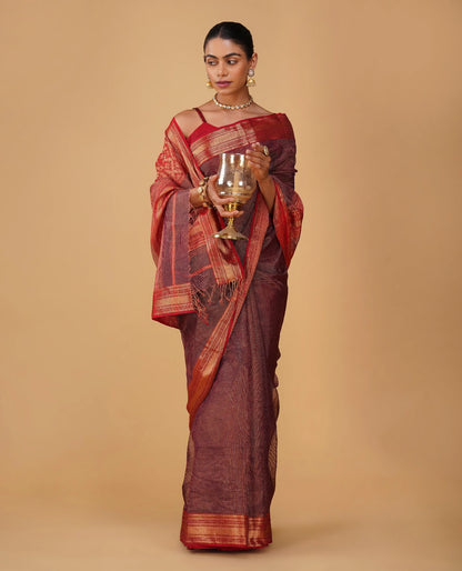 Tamra — Copper Chanderi