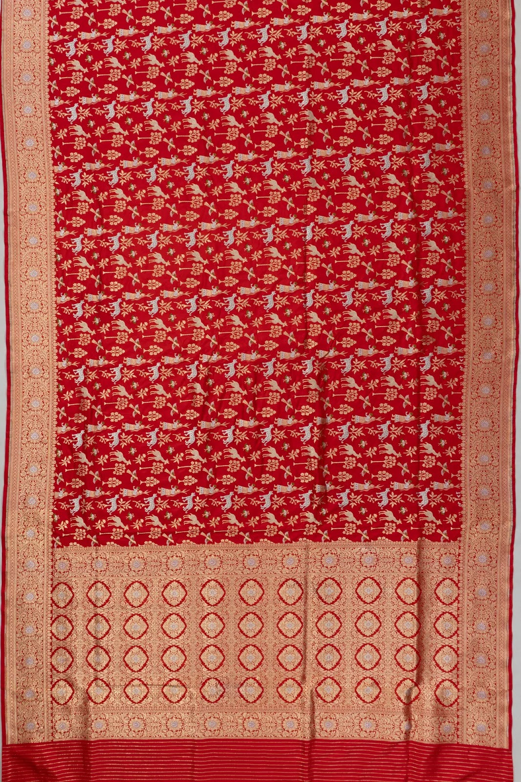 Mrigaya — Red Banarasi