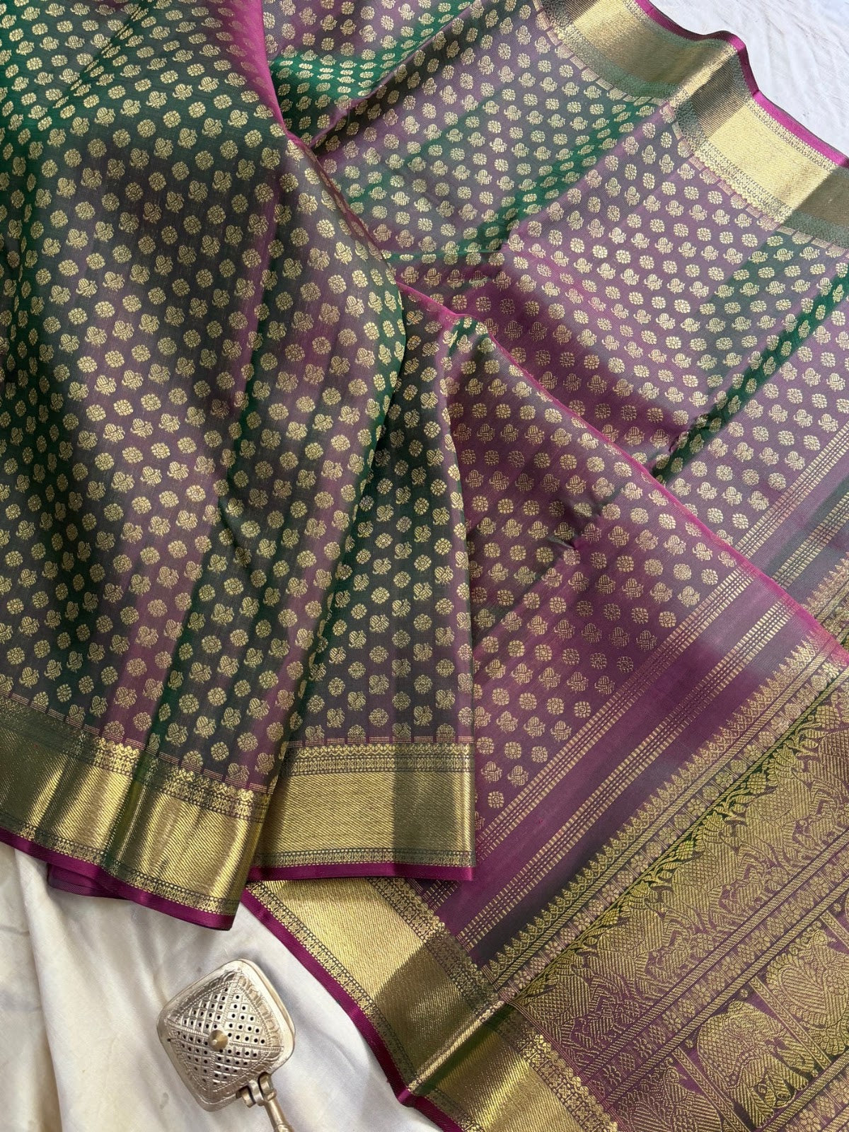 Ratnamala — Green Kanjeevaram