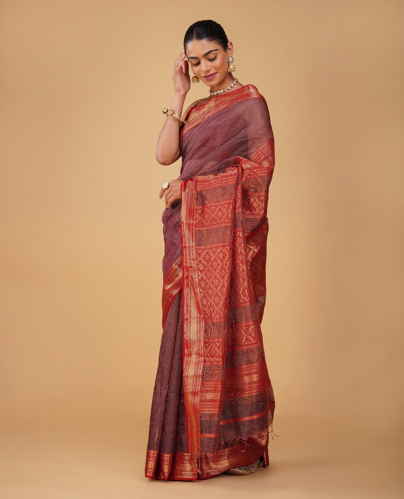 Tamra — Copper Chanderi
