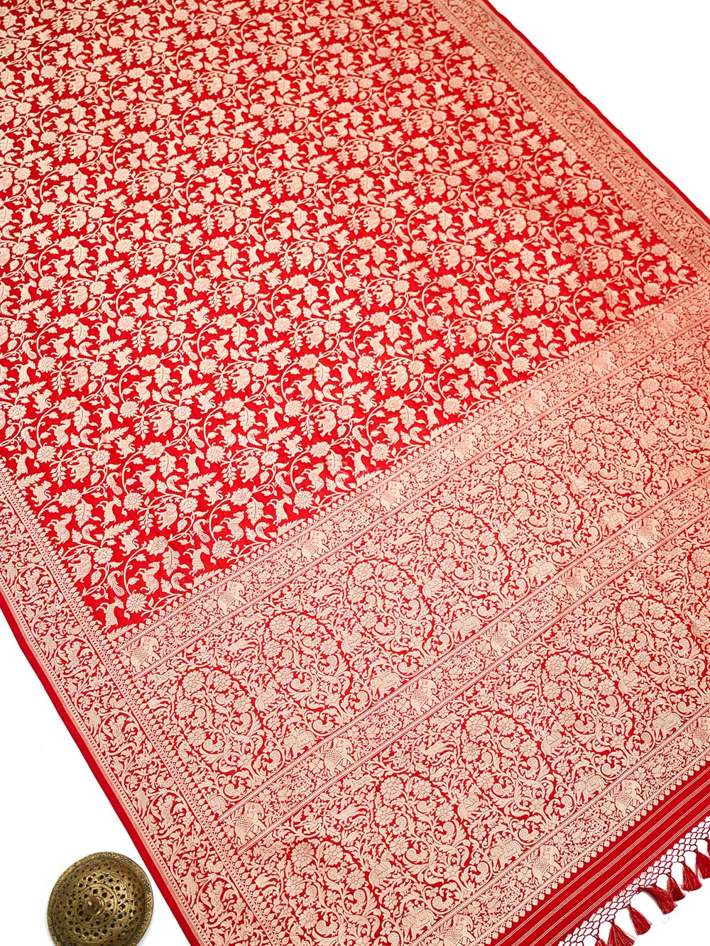 Shikar — Red Banarasi