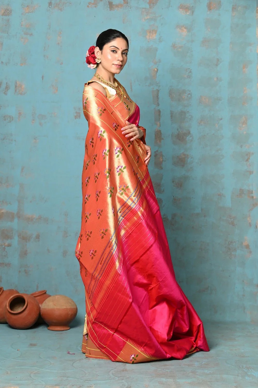 Gulnaar — Pink Paithani