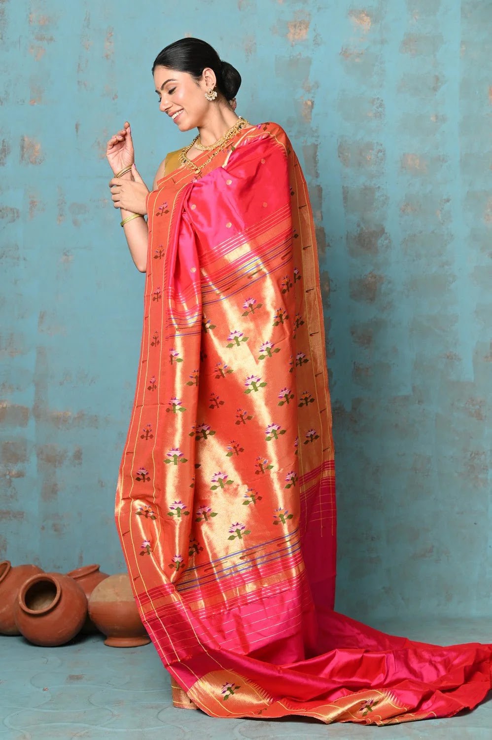 Gulnaar — Pink Paithani