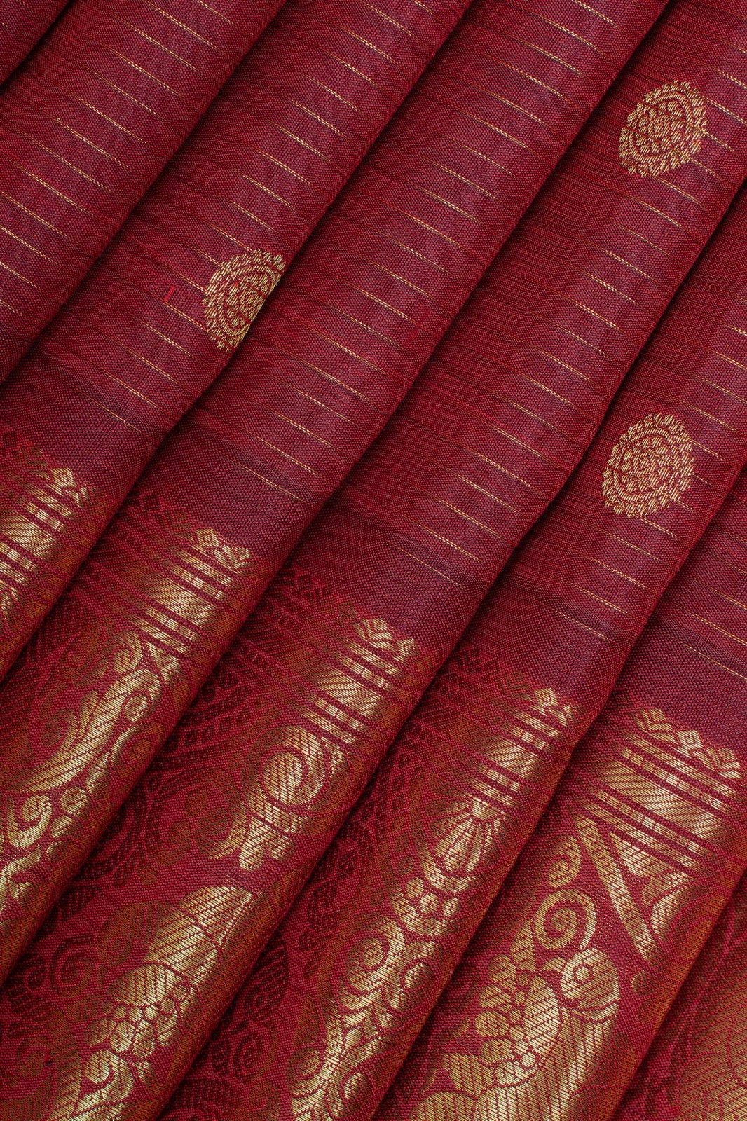 Arakku — Maroon Kanjeevaram