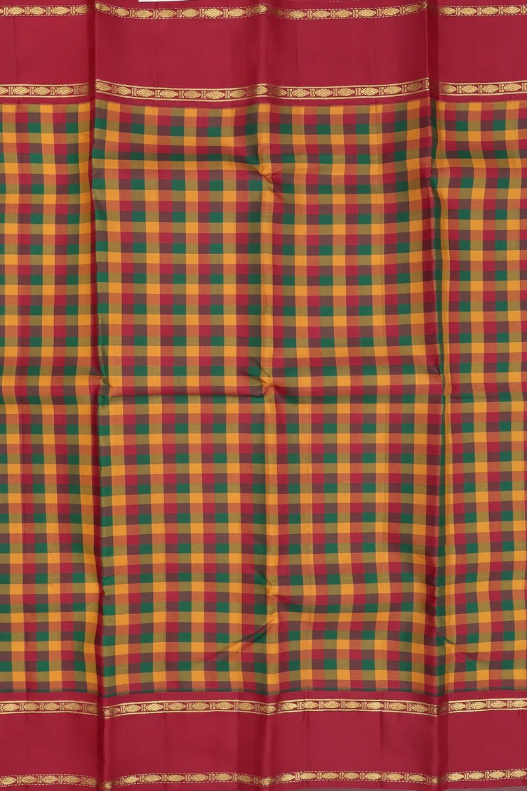 Karaikudi — Maroon Chettinad Cotton