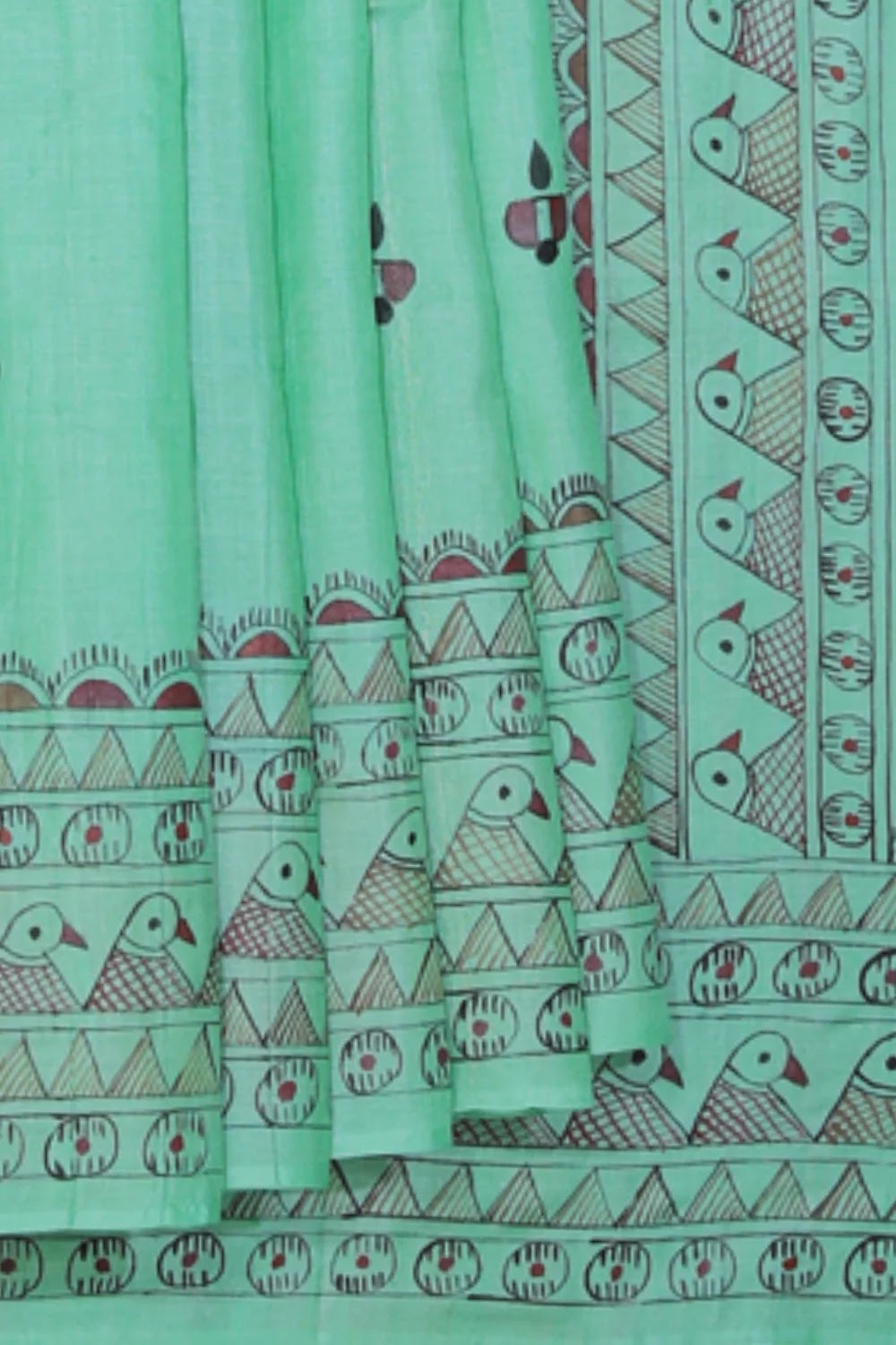Pallavi — Pista Green Tussar