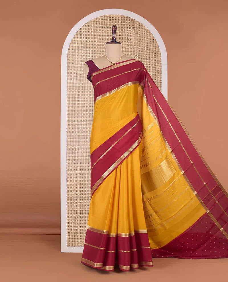 Chandani — Purple Mysore Silk