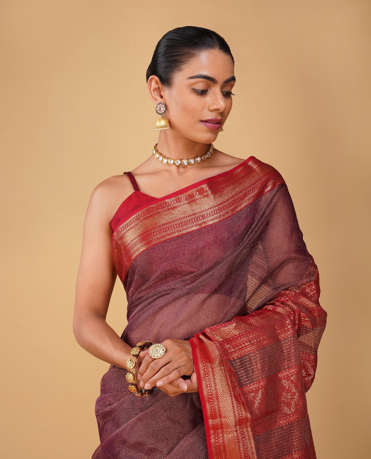 Tamra — Copper Chanderi