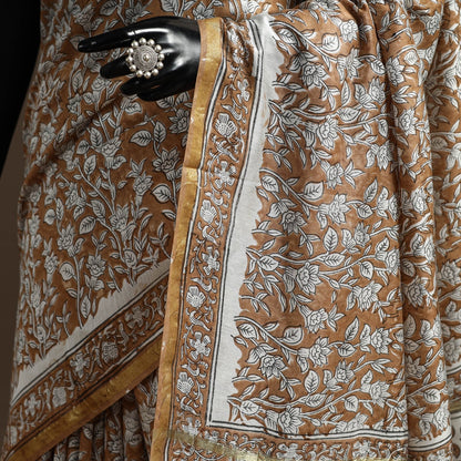 Mrittika — Brown Chanderi