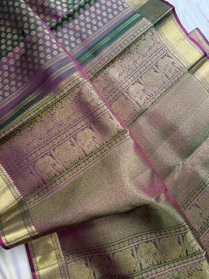 Ratnamala — Green Kanjeevaram
