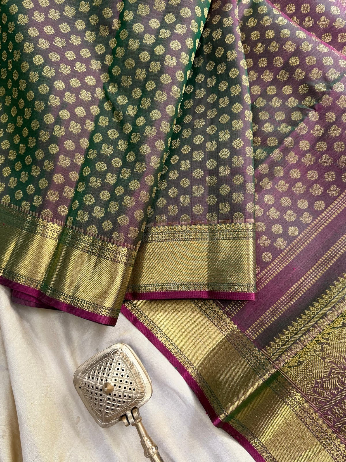 Ratnamala — Green Kanjeevaram