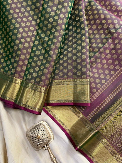 Ratnamala — Green Kanjeevaram