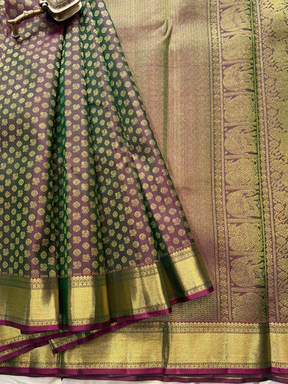 Ratnamala — Green Kanjeevaram