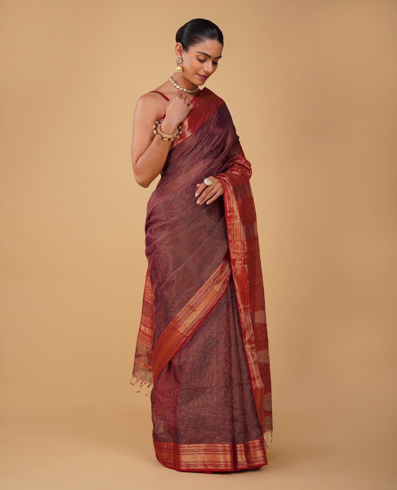 Tamra — Copper Chanderi