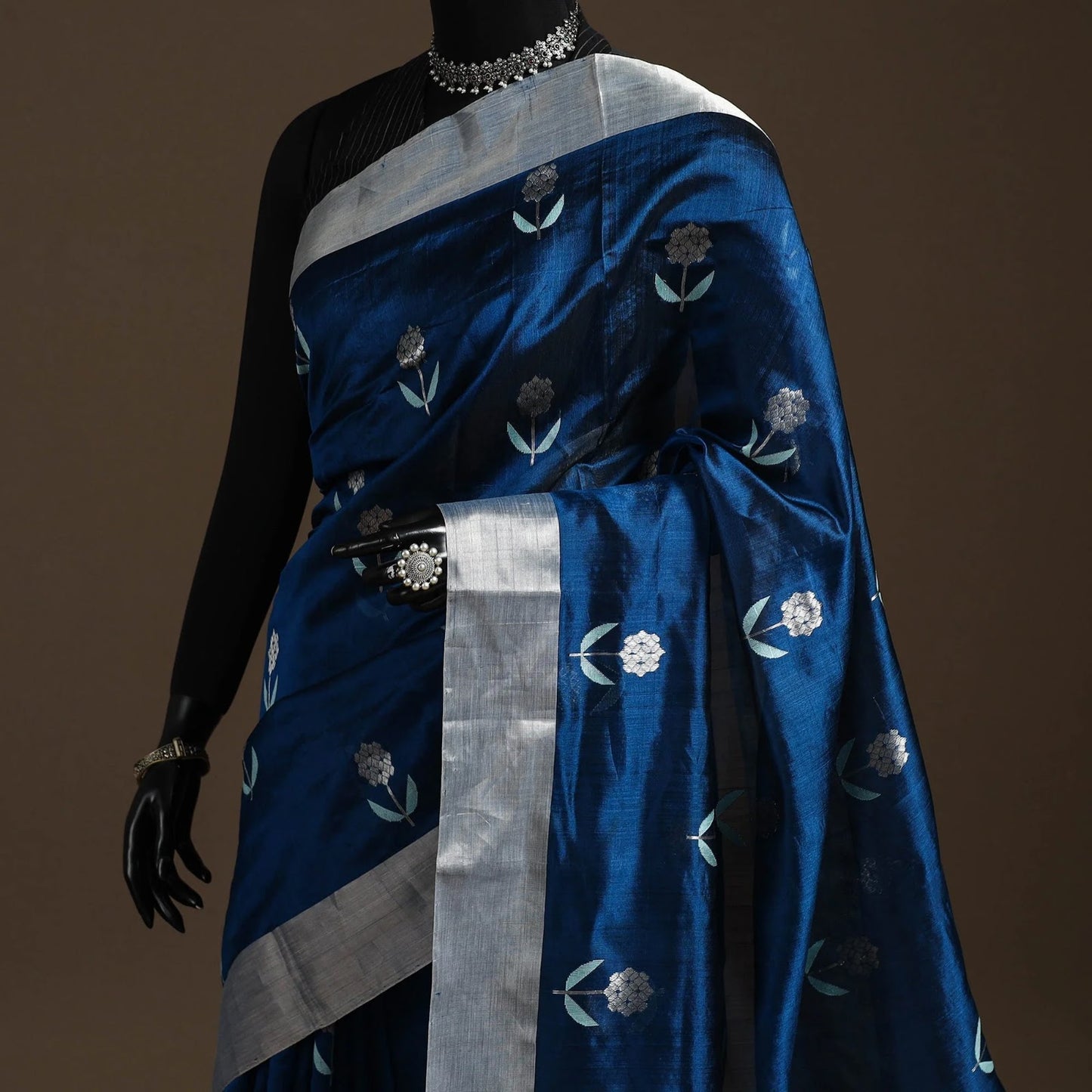 Ambara — Blue Chanderi