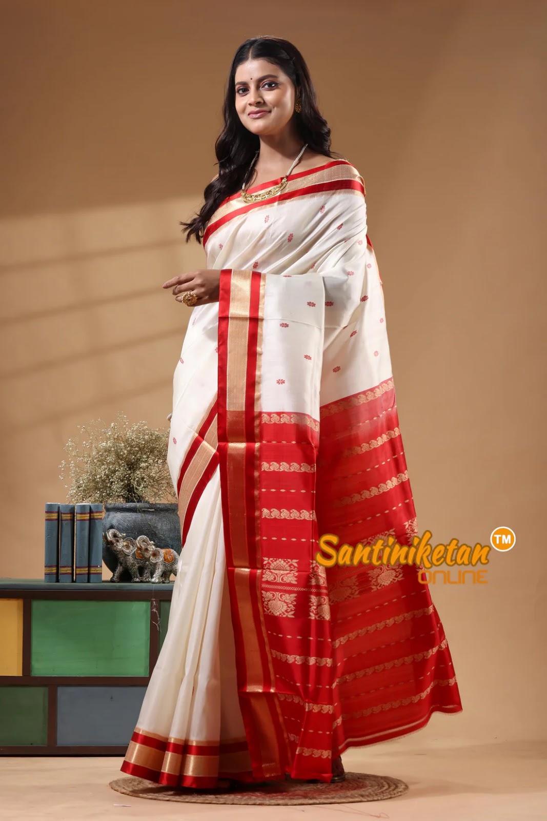 Garad — White Bengal Silk