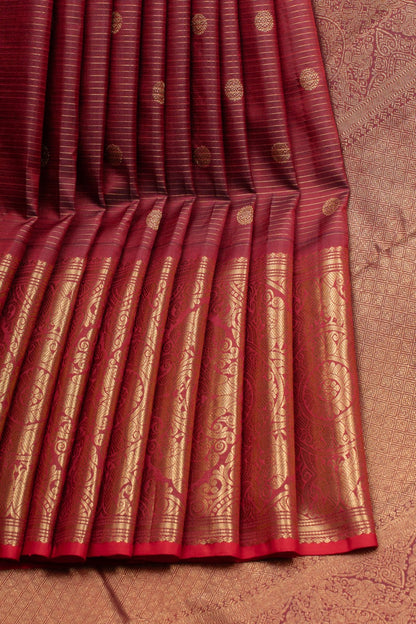 Arakku — Maroon Kanjeevaram