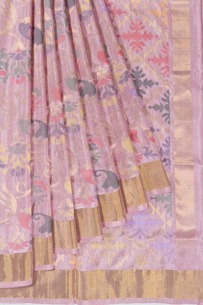 Chandrika Lilac Tissue flat lay