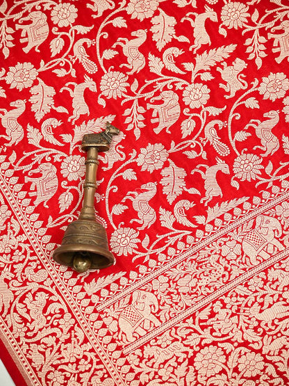 Shikar — Red Banarasi