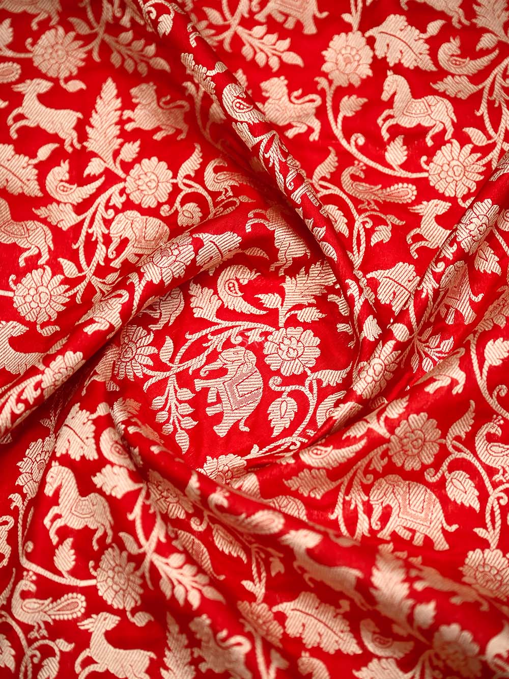 Shikar — Red Banarasi