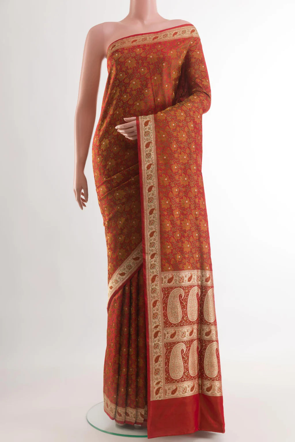 Ambar — Rust Banarasi