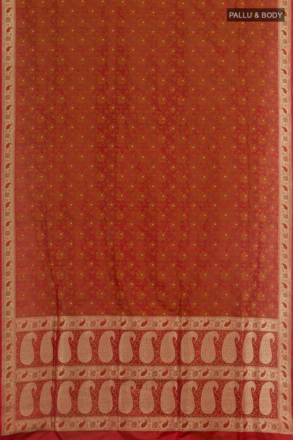 Ambar — Rust Banarasi