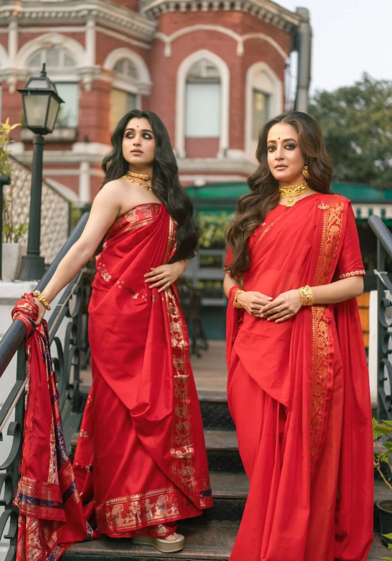 Katha — Red Baluchari