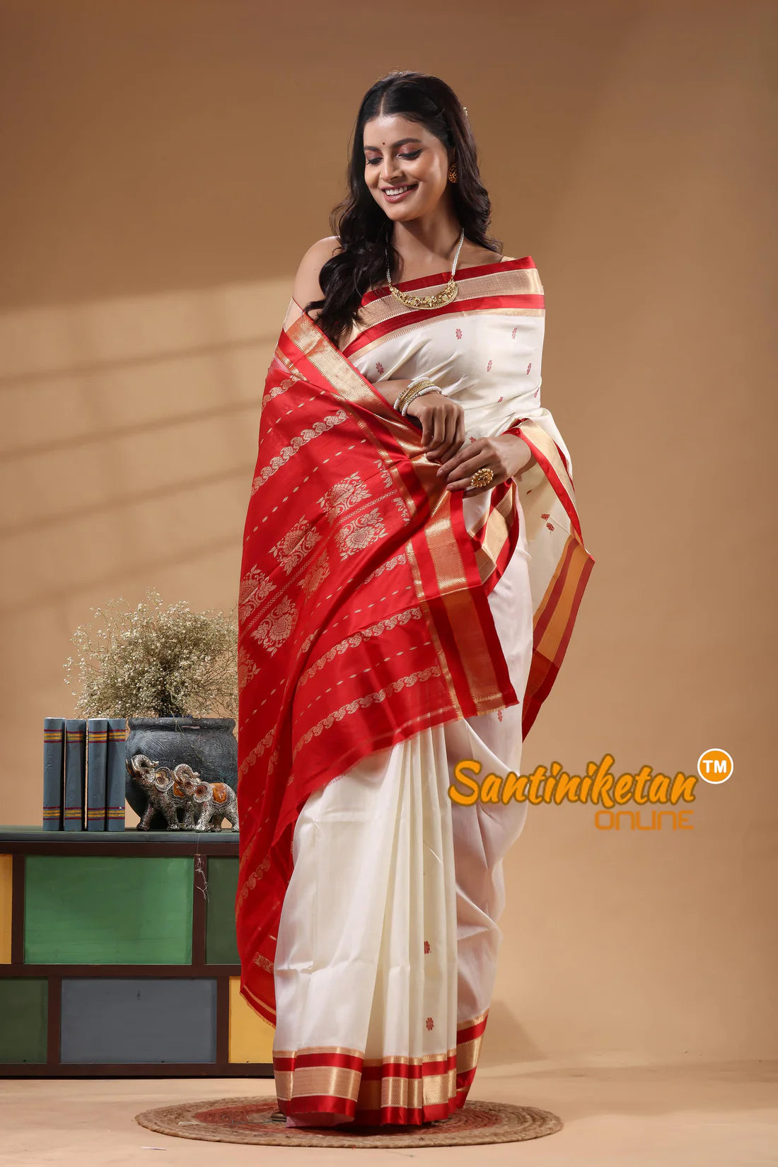 Garad — White Bengal Silk