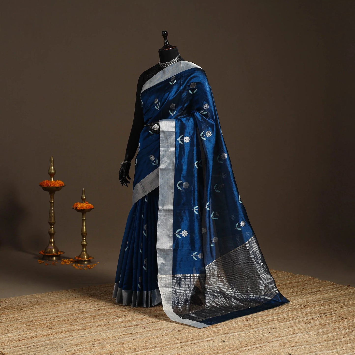 Ambara — Blue Chanderi