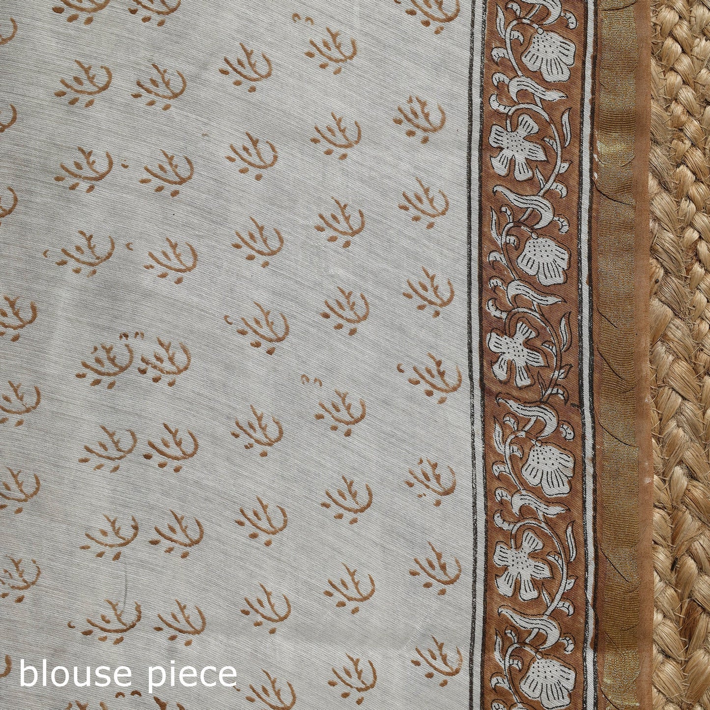 Mrittika — Brown Chanderi