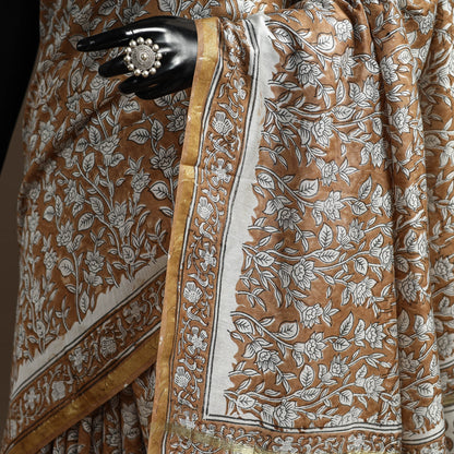 Mrittika — Brown Chanderi
