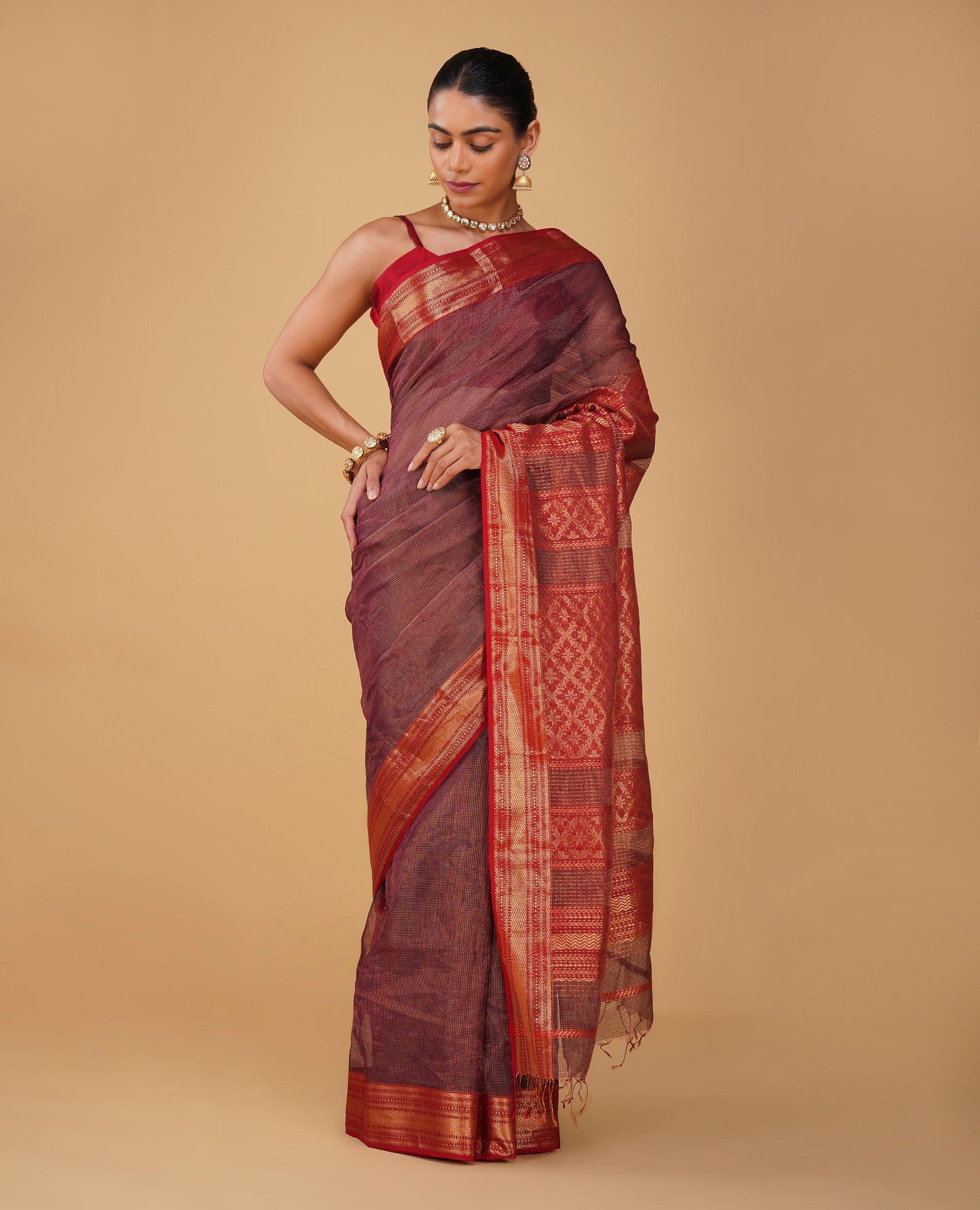 Tamra — Copper Chanderi