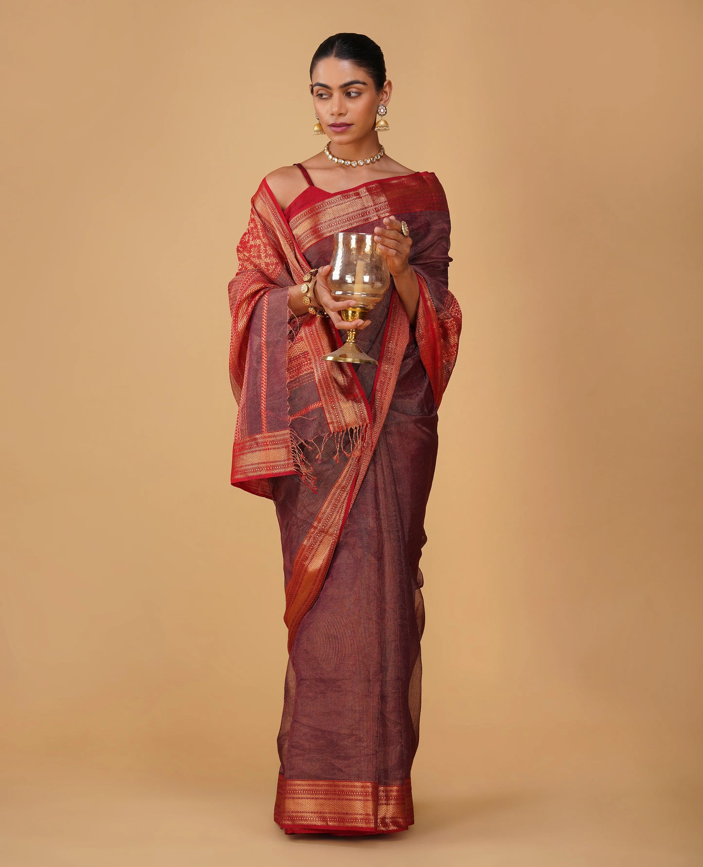 Tamra — Copper Chanderi