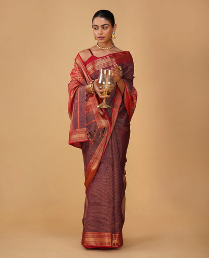 Tamra — Copper Chanderi