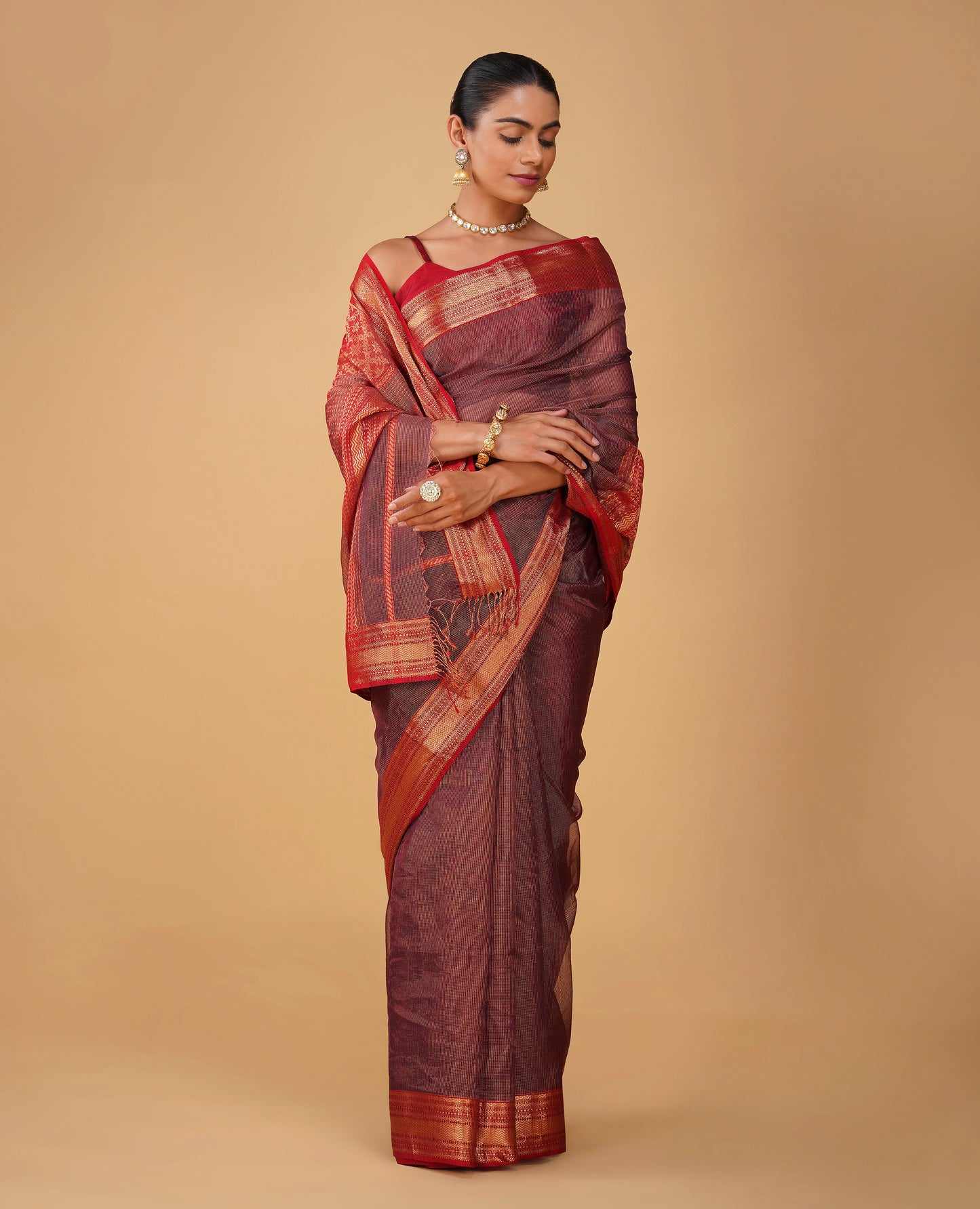 Tamra — Copper Chanderi