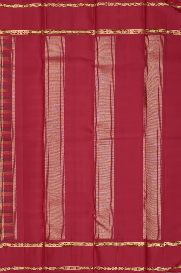 Karaikudi — Maroon Chettinad Cotton