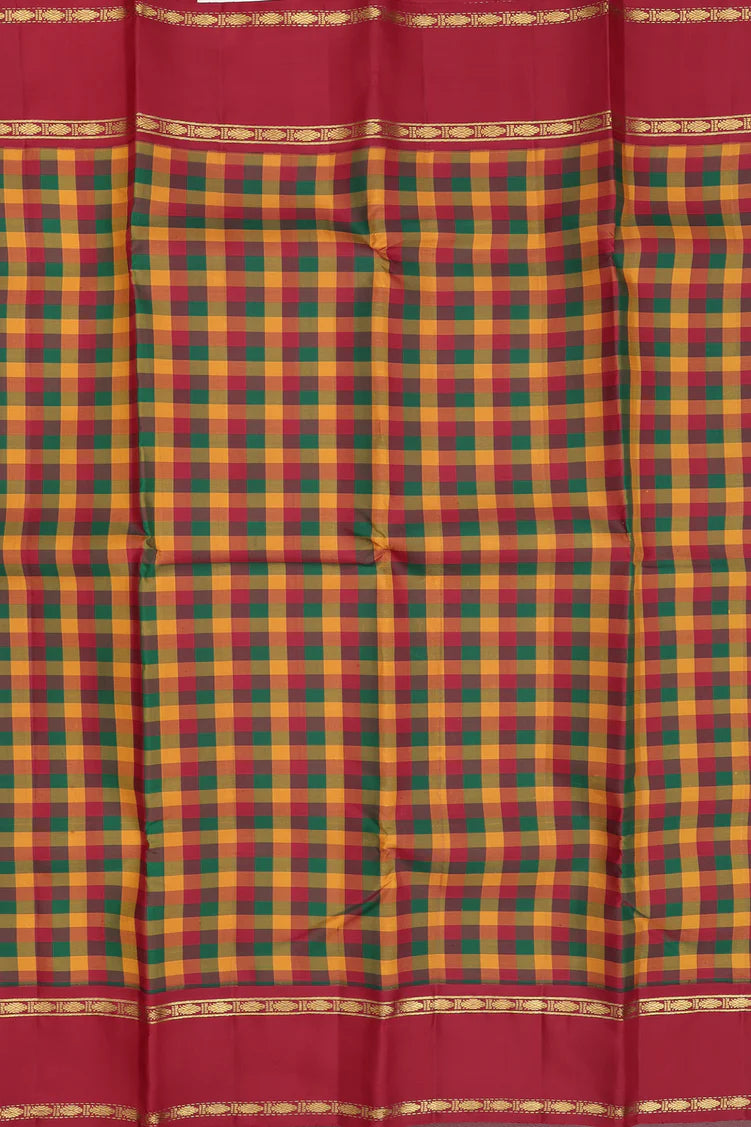 Karaikudi — Maroon Chettinad Cotton