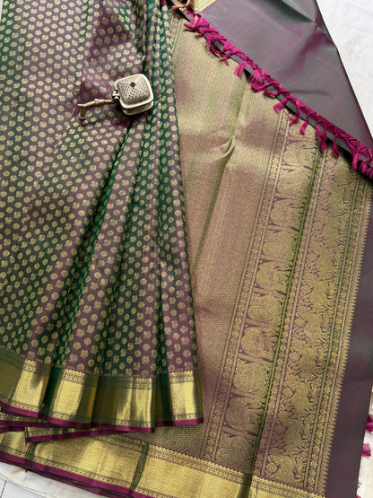 Ratnamala — Green Kanjeevaram
