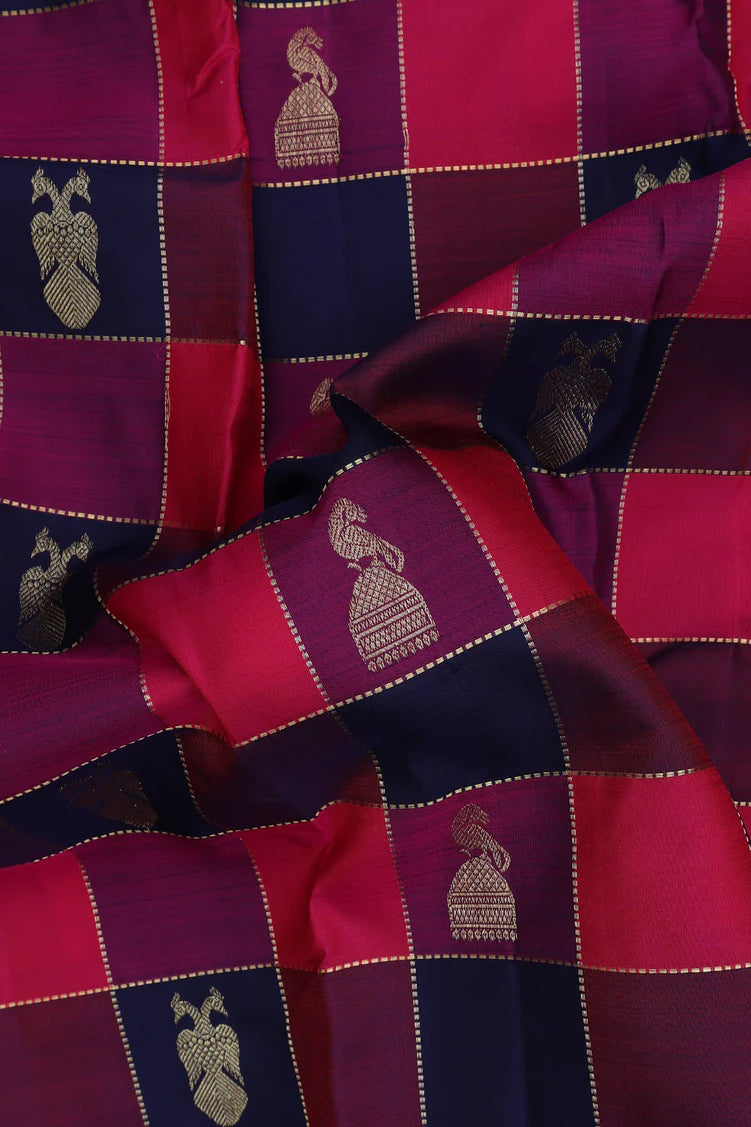Neelambari — Navy Kanjeevaram