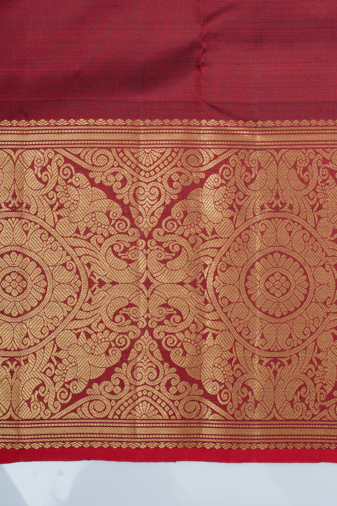 Arakku — Maroon Kanjeevaram
