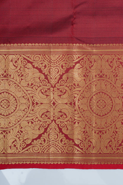 Arakku — Maroon Kanjeevaram