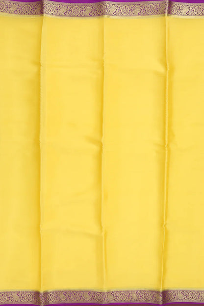 Haldi — Yellow Mysore Silk