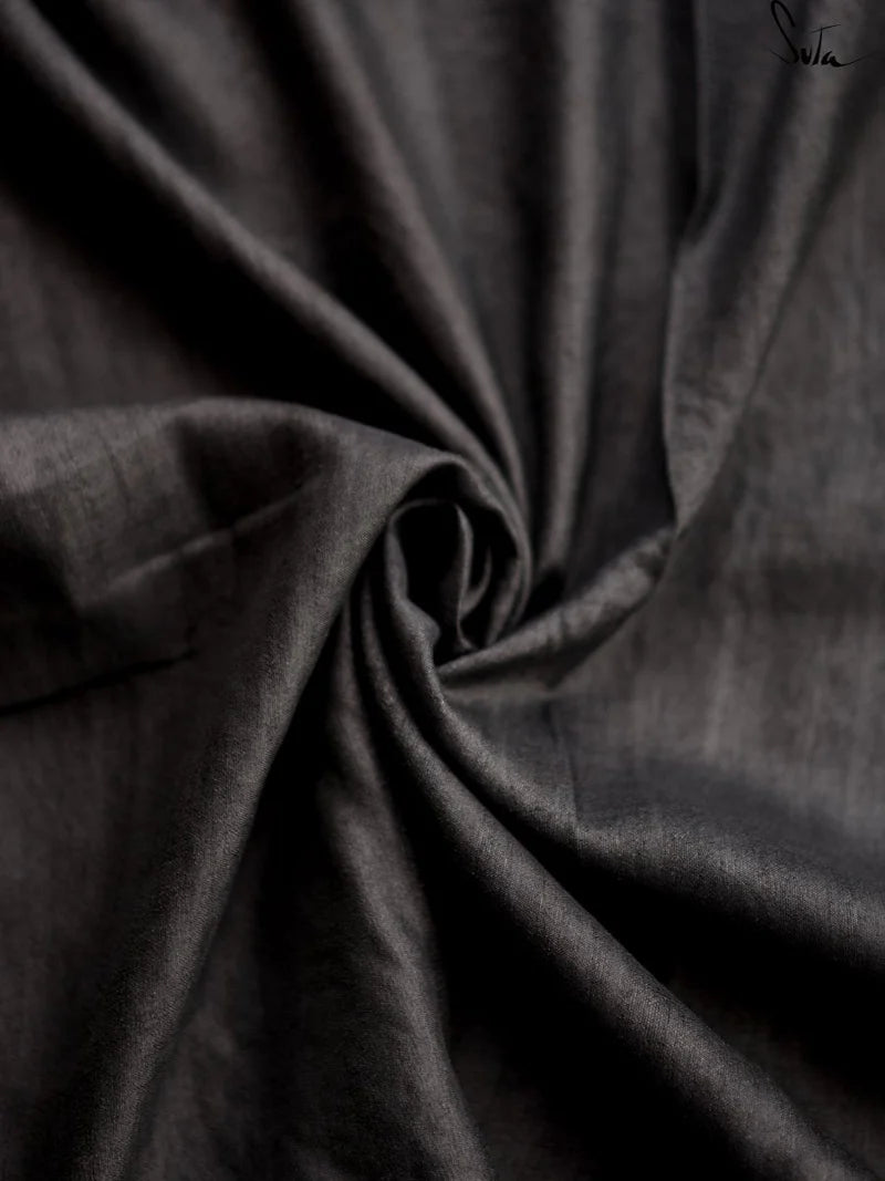 Krishna — Black Bandhani Silk